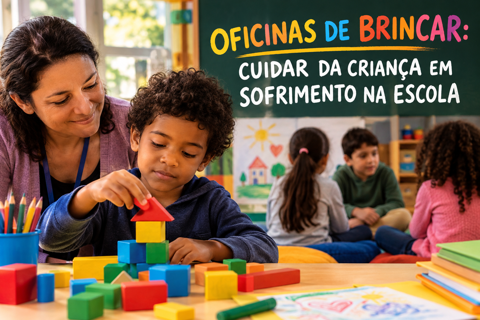 OFICINAS DE BRINCAR: CUIDAR DA CRIANÇA EM SOFRIMENTO NA ESCOLA